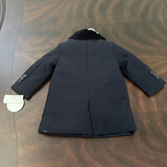 Edgehill Collection Baby Boy 12-24 Months Long Sleeve Button Front Dress Coat - Picture 5 of 11